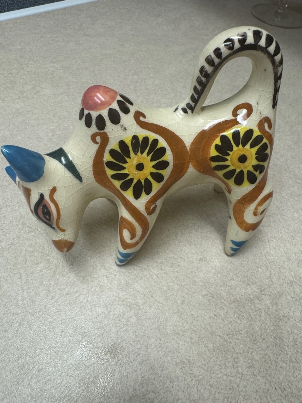 Ceramic horse